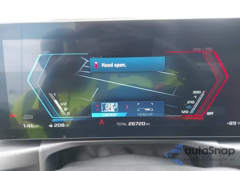 2024 BMW M3 Competition xDrive из США, поврежденный, VIN WBS43AY05RFS34821